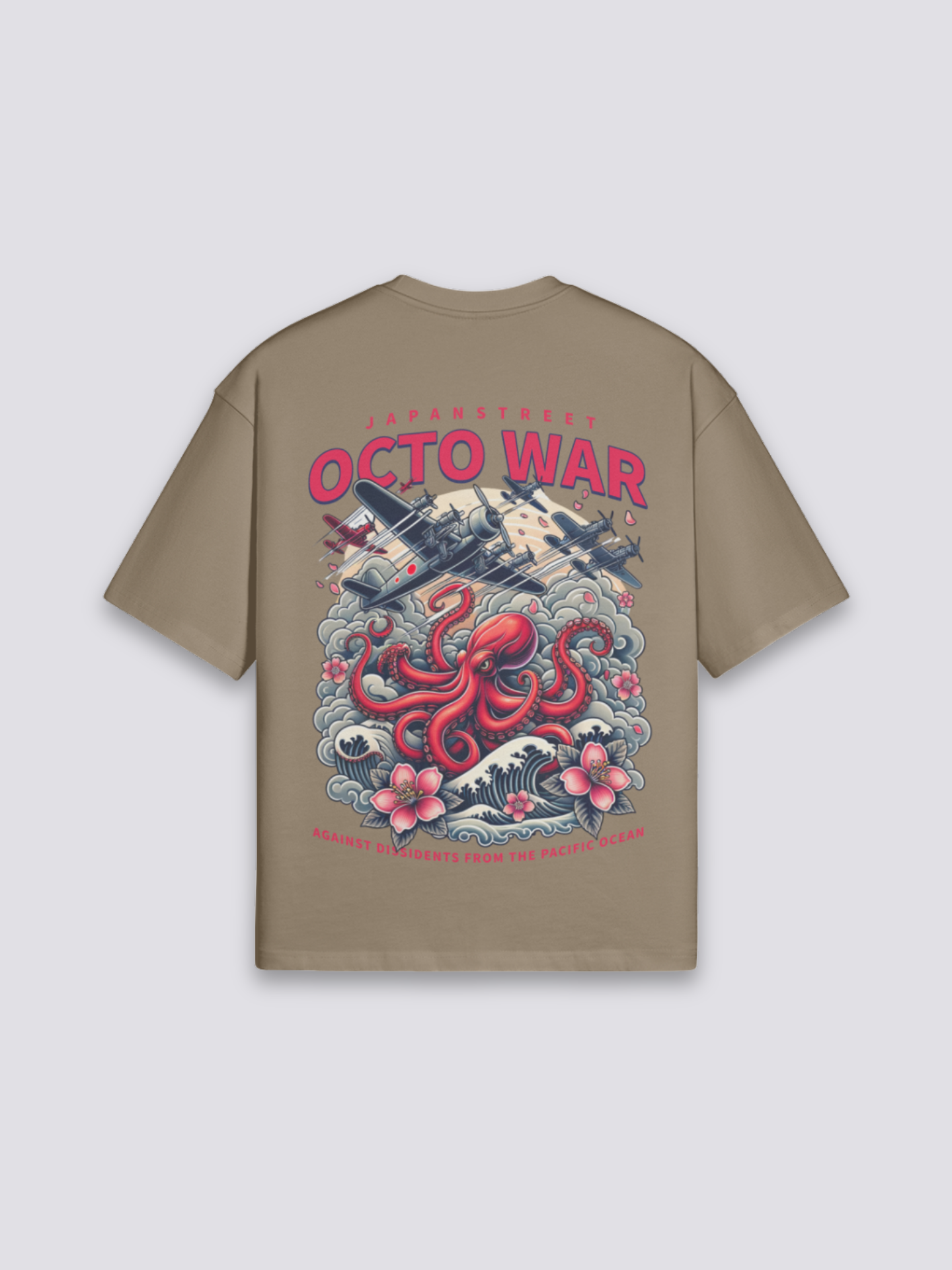T-Shirt Poulpe Japonais - オクトパス