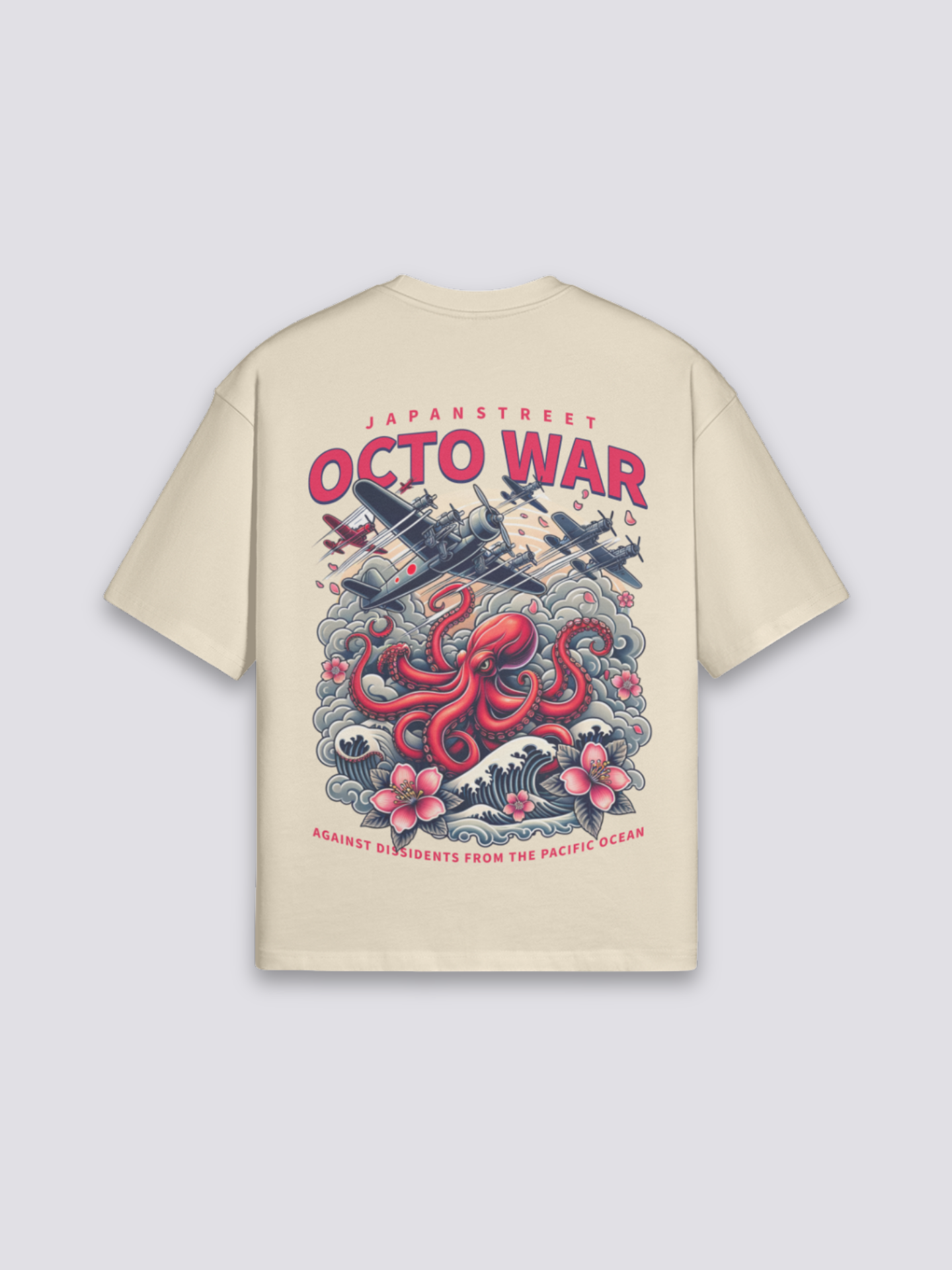 T-Shirt Poulpe Japonais - オクトパス