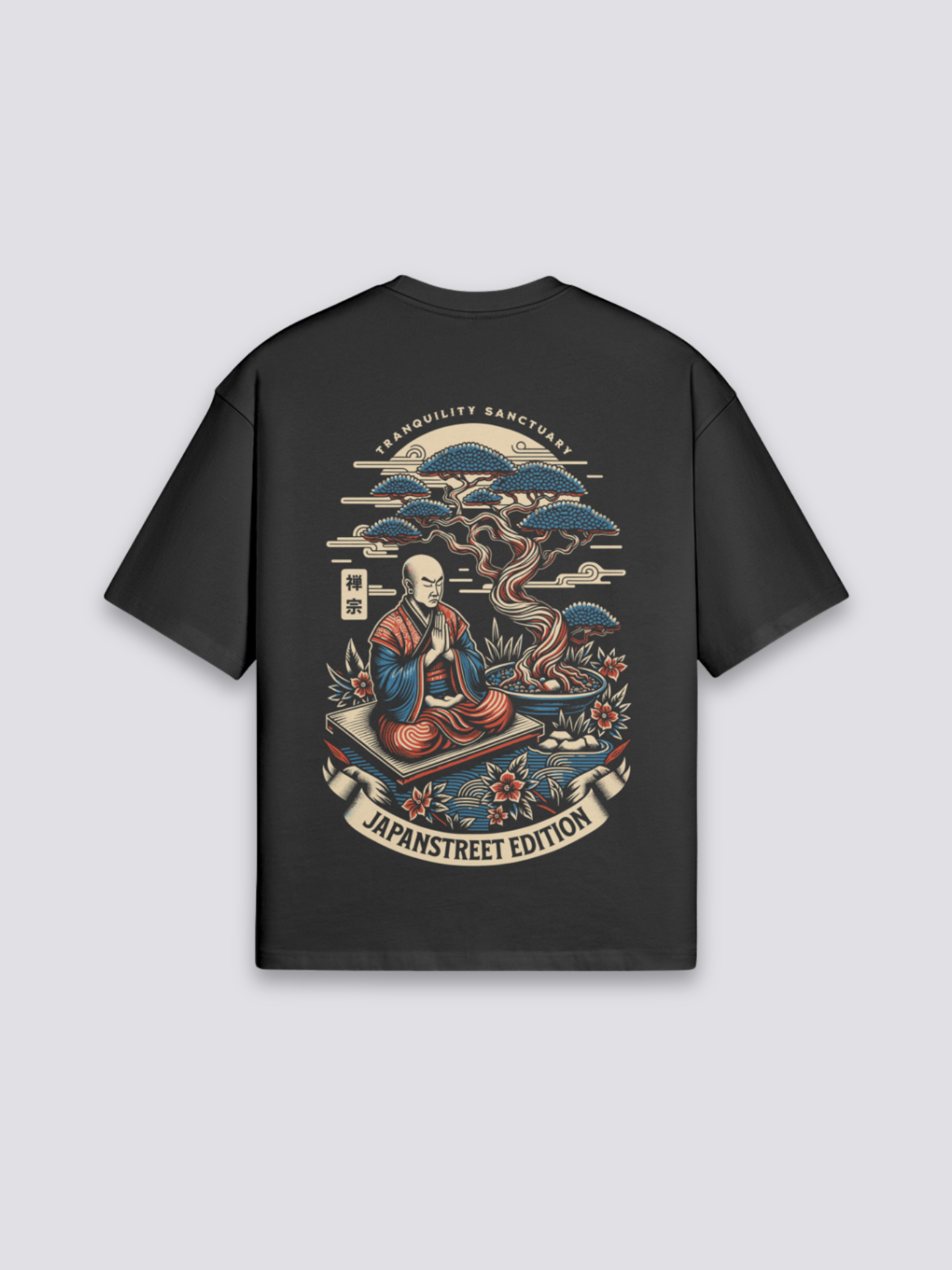 T-Shirt Imprimé Japonais - プリント
