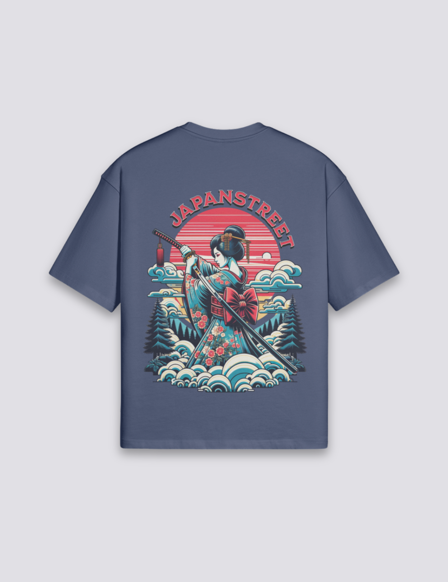 Tee Shirt Japonais Femme - げいしゃ