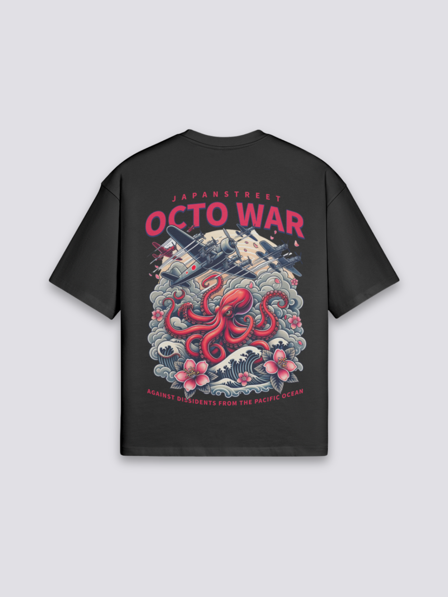 T-Shirt Poulpe Japonais - オクトパス