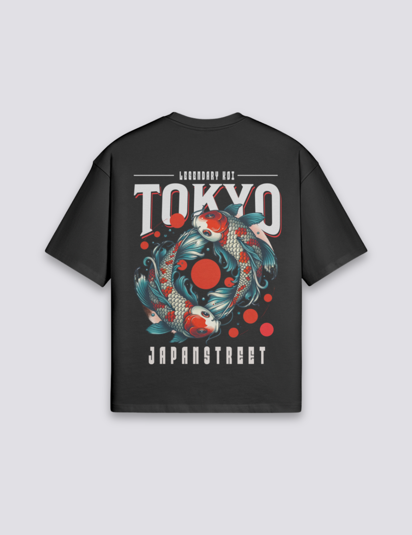 T-Shirt Carpe Koi - フィッシュ