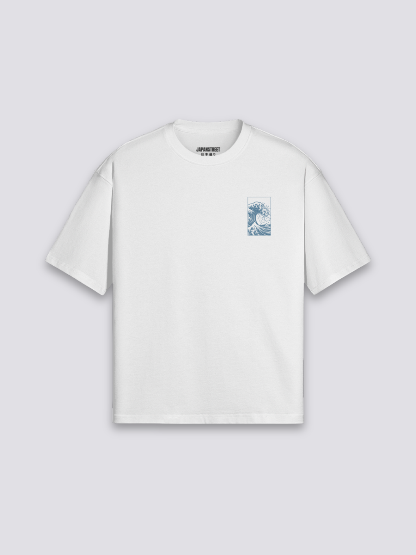 Tee Shirt Vague de Kanagawa - 葛飾 北斎
