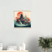 Tableau Style Japonais 'Oko-Iyuma'