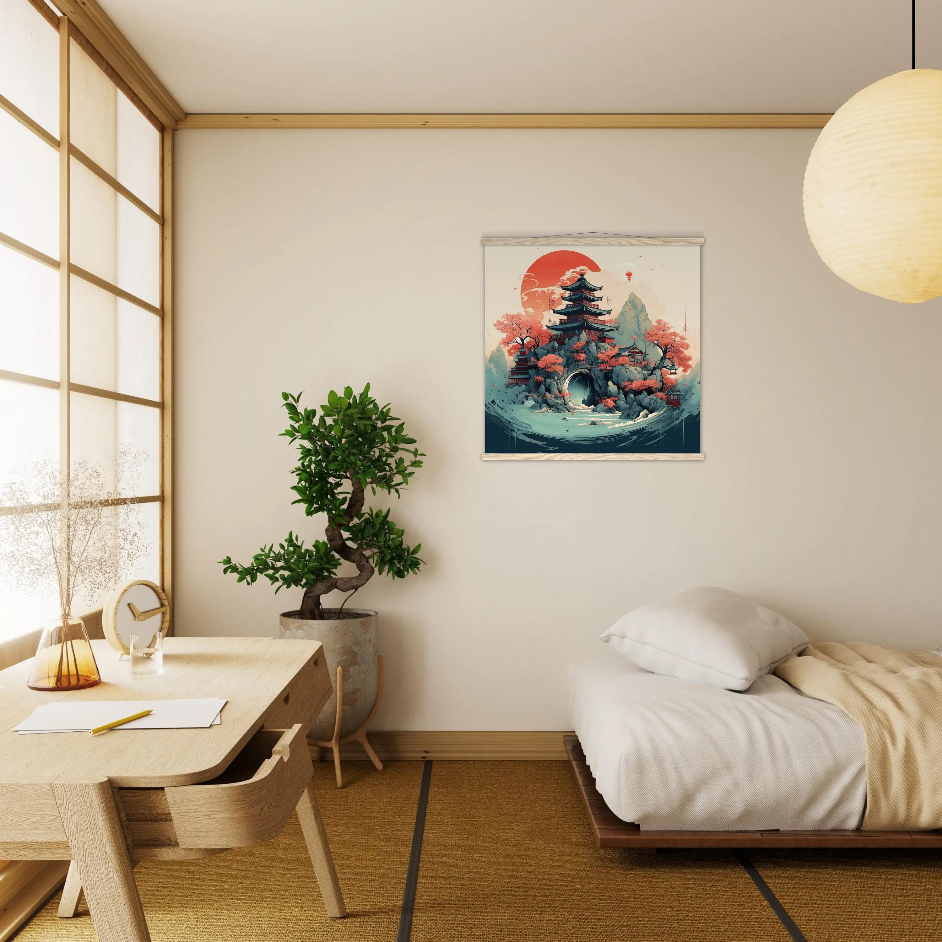 Tableau Style Japonais 'Oko-Iyuma'