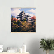 Ce tableau japonais du temple Himeji sera la dernière touche de votre intérieur