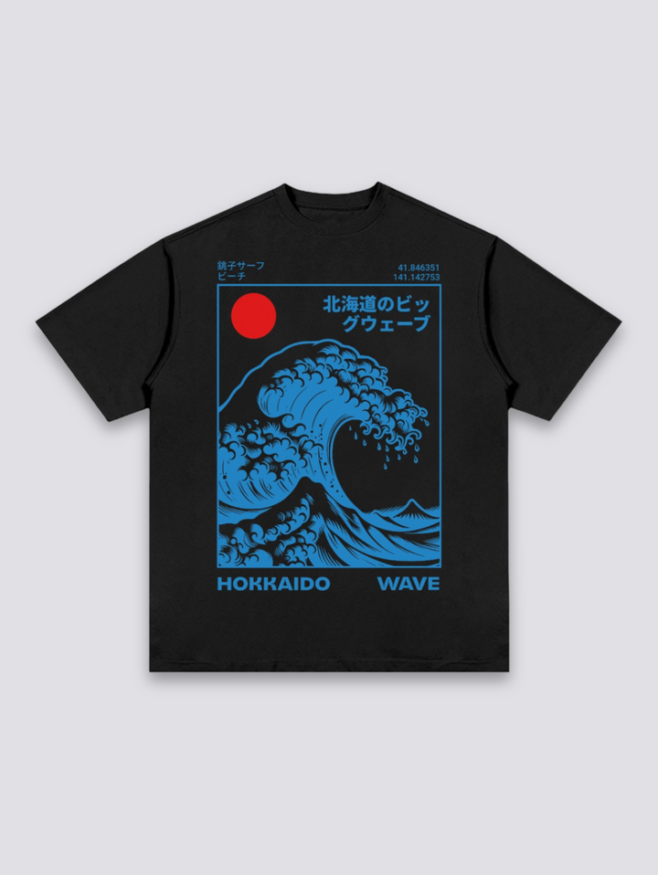 Tee Shirt Vague de Kanagawa