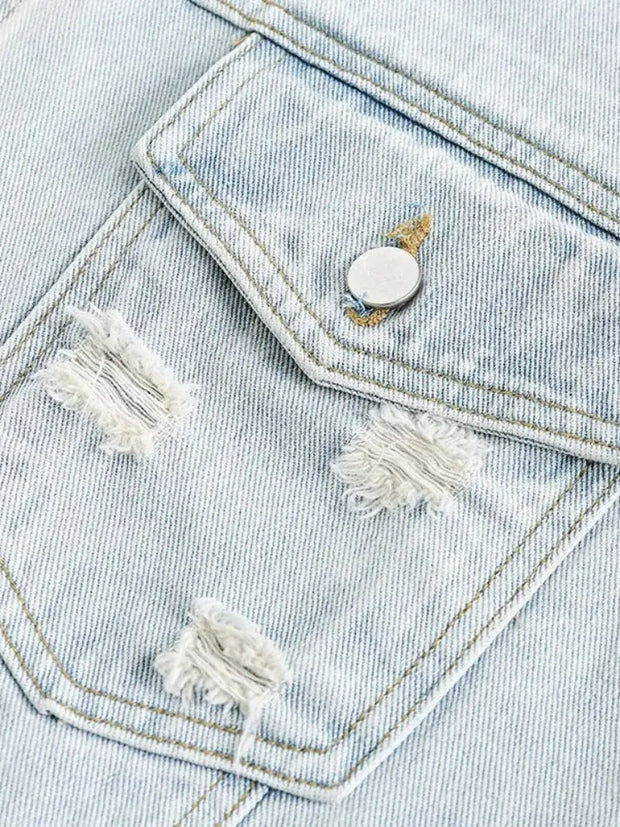 Veste en Jean Retro Vintage