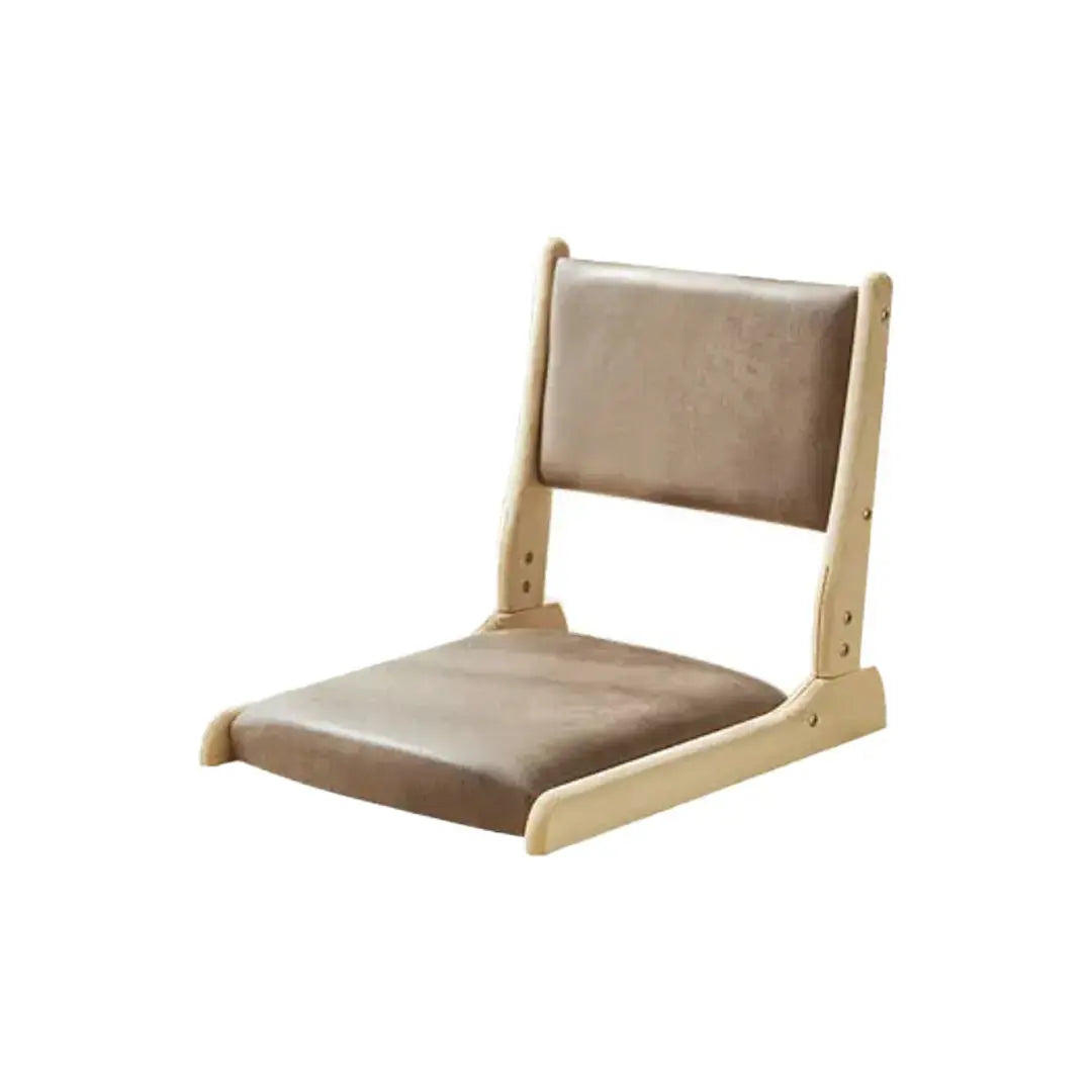 Zaisu Kita chaise de sol japonaise sans pieds à dossier inclinable en 4 couleurs — vue empilée — Japanstreet
