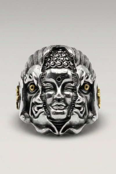 Bague Celtique en Argent 'Kurobe'