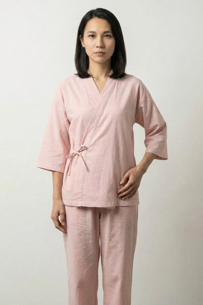 Ensemble Pyjama Japonais Rose 'Sakuyu'