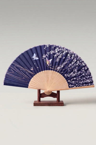 Éventail Bois Japonais 'Ebino'