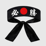 Hachimaki bandeau japonais noir traditionnel – Japanstreet