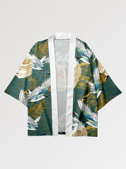 Haori japonais cardigan Tsuru no Gawa coupe ample manches kimono streetwear Japanstreet