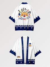 Haori kimono japonais Shiba Inu motif animal style harajuku tokyo Japanstreet