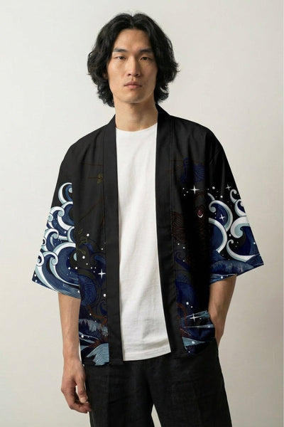 Haori Tokyo 'Carpe Koi x Sakura'