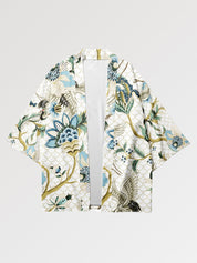 Haori traditionnel Ishioka coupe ample manches kimono style heritage Japanstreet