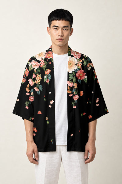 Haori Yukata 'Floral Édition'