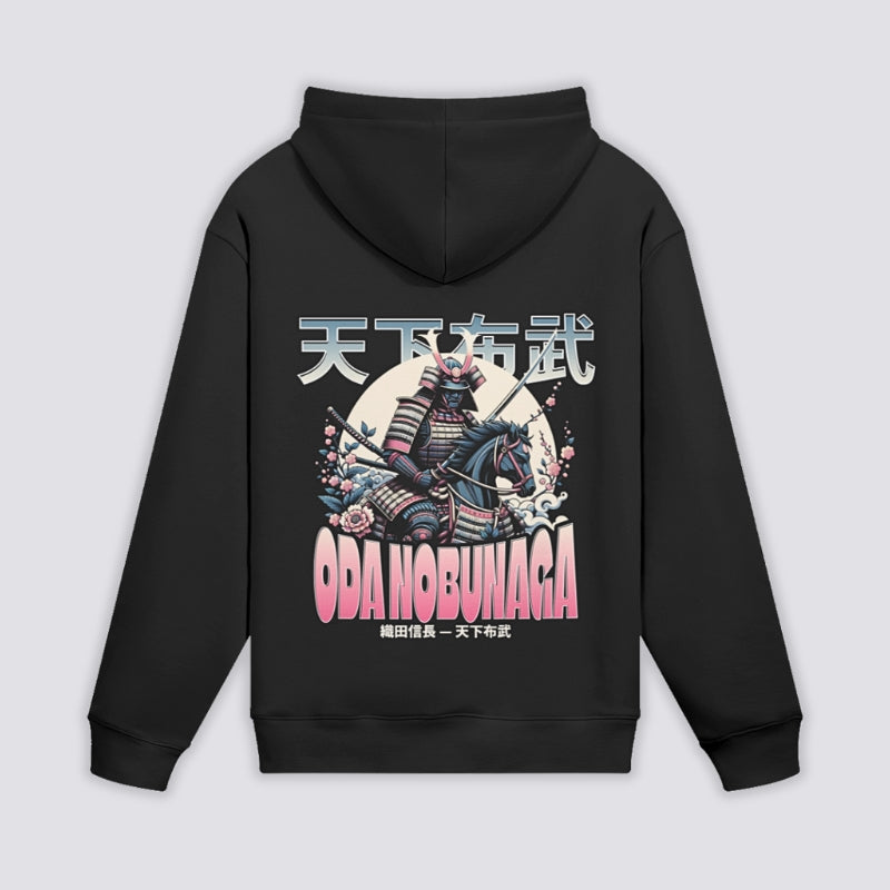 Hoodie Oda Nobunaga - 天下布武 — Noir