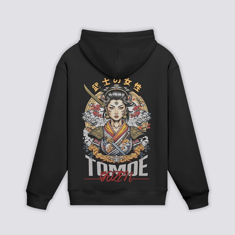Hoodie Tomoe Gozen - 女武者 — Noir