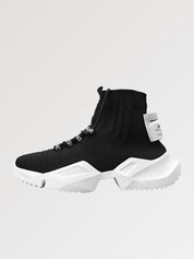 Sneakers Montantes 'Kashiwa'— baskets japonaises noir sock pour homme et femme