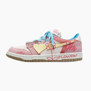 Sneakers Streetwear 'Hanabi'— acheter basket japonaise violet vert vue détail