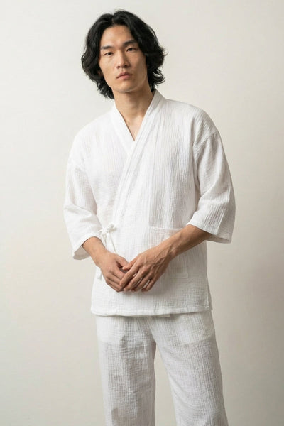 Jinbei Beige 'Shiraha'