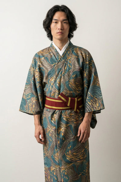 Kimono Hō-ō Homme 'Koniya'