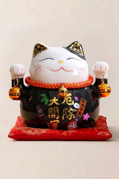 Maneki Neko Tirelire 'Noir'