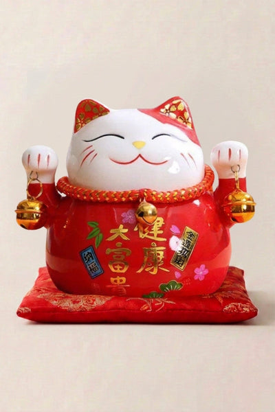 Maneki Neko Tirelire 'Rouge'