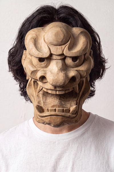 Masque Style Japonais Shishi Lion 'Hanshu'