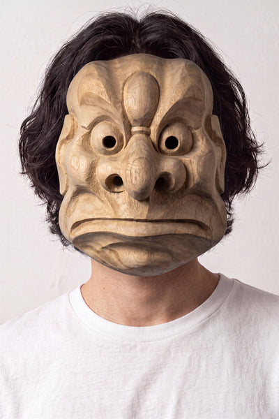 Masque Théâtre Nō Tengu Karasu 'Okinawa'