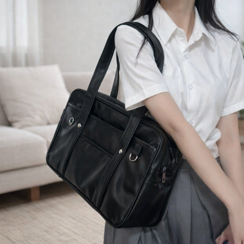 Sac Japonais 'Kaban' — sac écolière japonaise format bento vue arrière