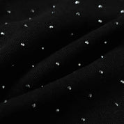 Short en jean strass détail ourlet effiloché et cristaux multiples streetwear Japanstreet