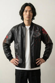 Sukajan Authentique Akaryu polyester broderie japonaise streetwear Japanstreet