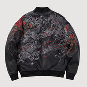 Sukajan Authentique Akaryu polyester broderie japonaise streetwear Japanstreet