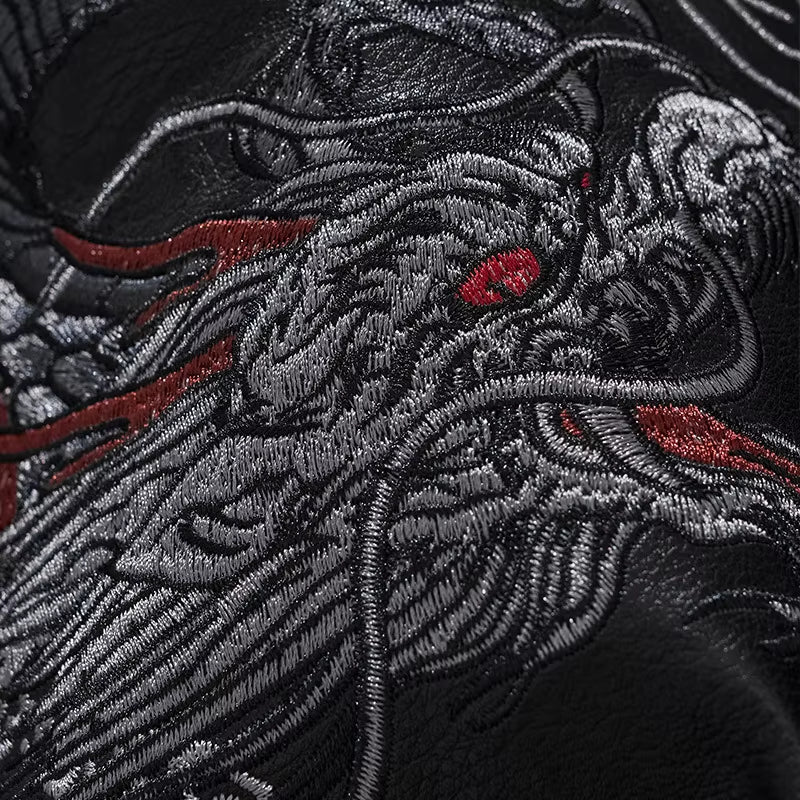 Sukajan Authentique Akaryu polyester broderie japonaise streetwear Japanstreet