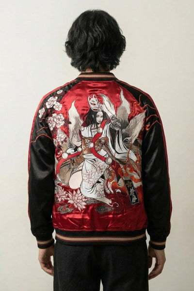 Sukajan Kitsune 'Akuma no Hana'