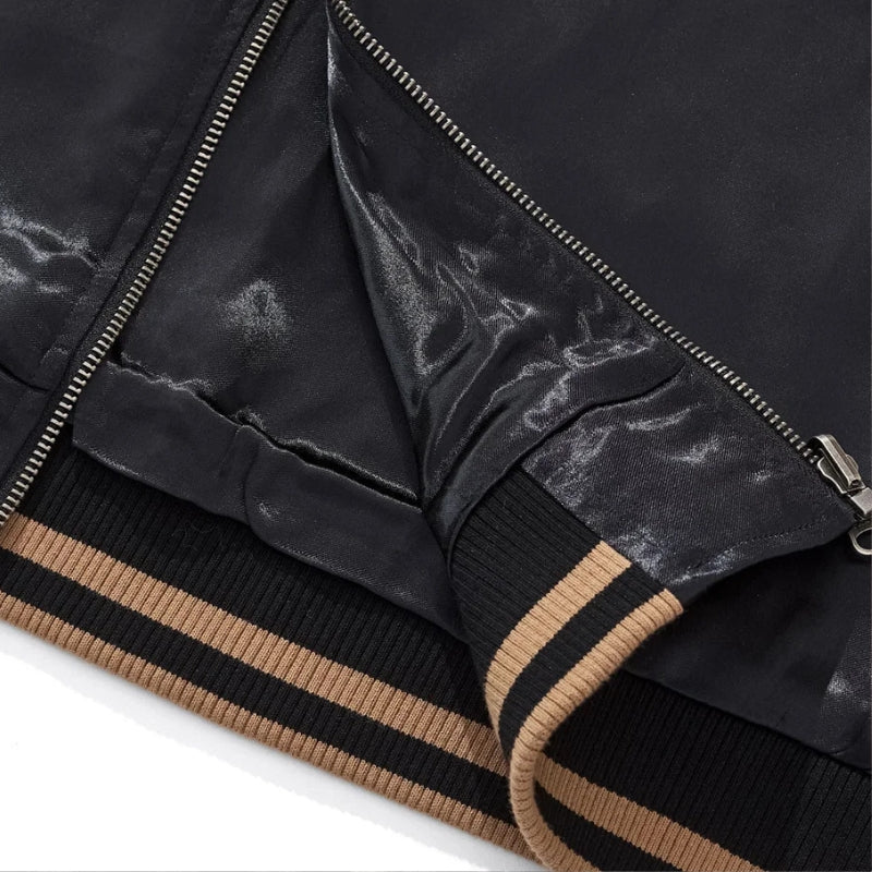 Sukajan Esprits Brodés Byakko no Hi polyester broderie japonaise streetwear japonais Japanstreet