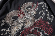 Bomber Jacket Japan Classical Ryu polyester broderie japonaise streetwear Japanstreet