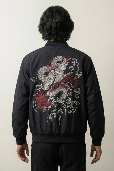 Bomber Jacket Japan 'Classical Ryu'