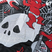 Bomber Souvenir Homme Devil Session polyester broderie japonaise streetwear Japanstreet