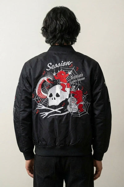 Bomber Souvenir Homme 'Devil Session'