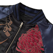 Sukajan Kirin Brodé Getsumei polyester broderie japonaise streetwear japonais Japanstreet
