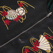 Sukajan Brodé Japonais Hanamachi polyester broderie japonaise streetwear japonais Japanstreet