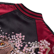 Sukajan Koi Hanami no Taki polyester broderie japonaise streetwear japonais Japanstreet