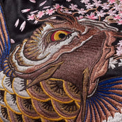 Sukajan Koi Hanami no Taki polyester broderie japonaise streetwear japonais Japanstreet