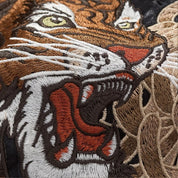 Sukajan Tigre Kazan Tora polyester broderie japonaise streetwear japonais Japanstreet
