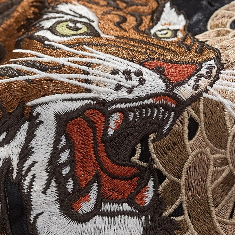 Sukajan Tigre Kazan Tora polyester broderie japonaise streetwear japonais Japanstreet