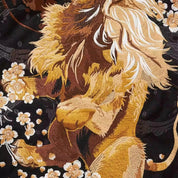 Sukajan Lion Brodé Kogane no Ikari polyester broderie japonaise streetwear japonais Japanstreet
